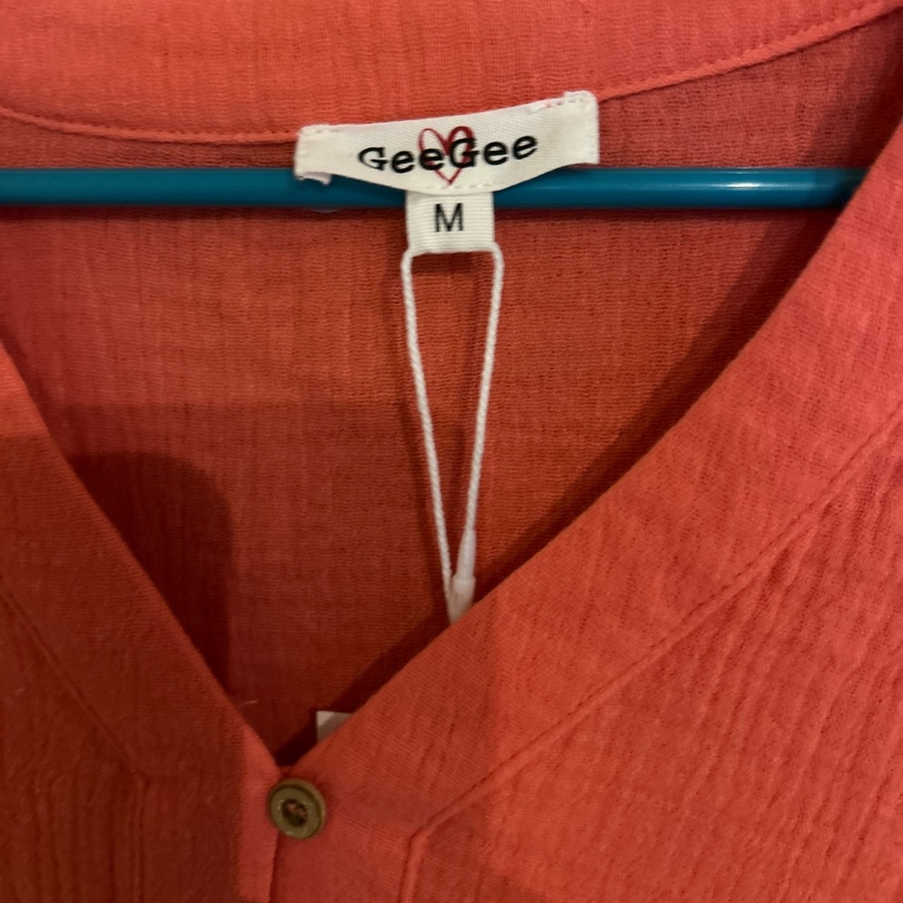 GeeGee Coral Dress - Picture 6 of 6